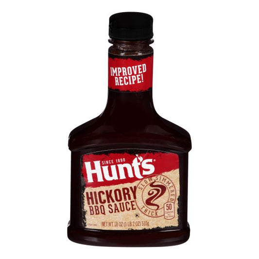 HUNTS BBQ HICKORY SMOKE 18 OZ