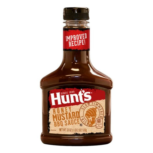 HUNTS BBQ HONEY MUSTARD 18OZ