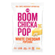 BOOM POPCORN WHITE CHEDDAR CHEESE 4.5OZ
