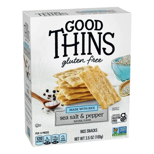 GOOD THINGS RICE SEA SALT & PEPPER 3.5 OZ