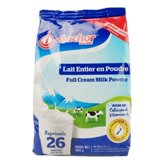 ANCHOR FULL CREAM MILK POWER 800gr xxCBxx