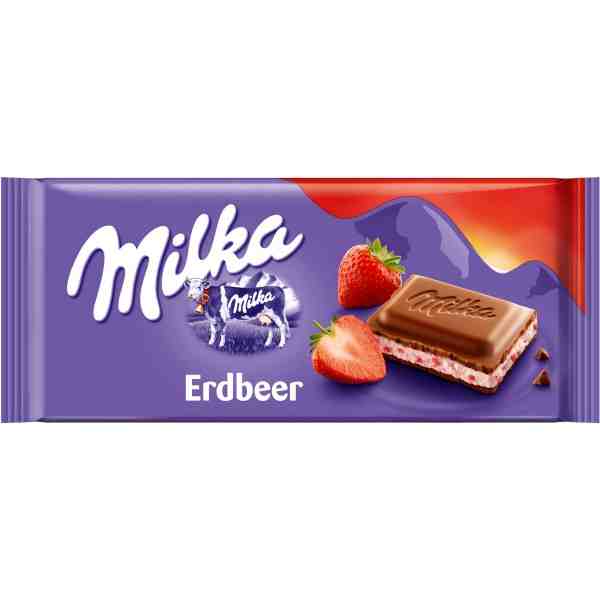 MILKA STRAWBERRY YOGURT 100gr