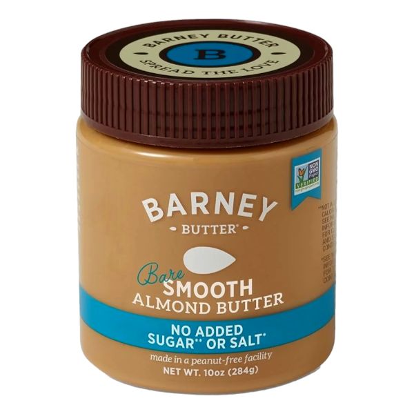 BARNEY ALMOND NUT BUTTER BARE SMOOTH  10 OZ