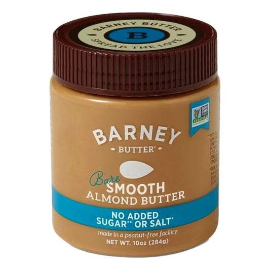 BARNEY ALMOND NUT BUTTER BARE SMOOTH  10 OZ