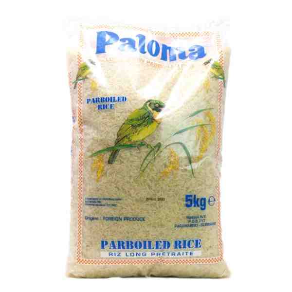 PALOMA PARBOILED RICE 5kg LONGGRAIN  xxx CB xxx