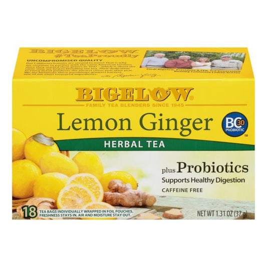 BIGELOW	TEA LEMON GINGER 18CT