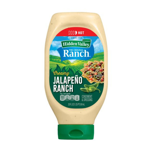 HIDDEN VALLEY CREAMY JALAPENO RANCH 20 OZ