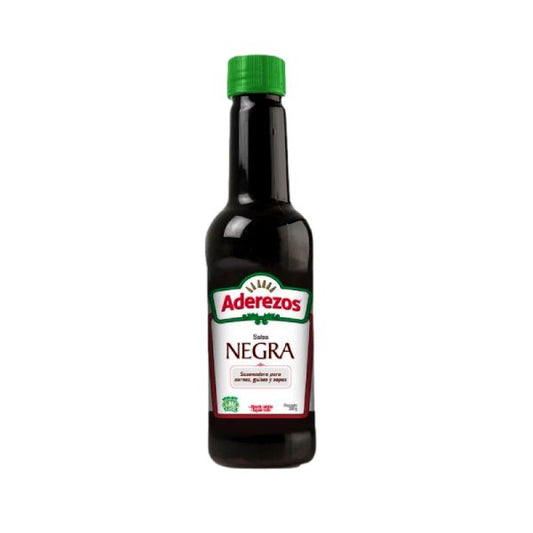 SALSA NEGRA ADEREZOS 200 G PET