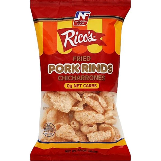 ARA RICOS PORK RINDS 3 OZ