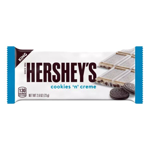 HERSHEYS COOKIES AND CREAM 2.6 oz