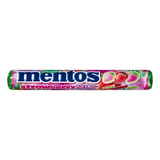 MENTOS STRAWBERRY ROLL