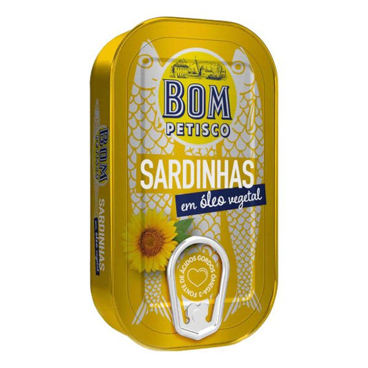 BOM PETISCO SARDINHAS OLEO VEG 120