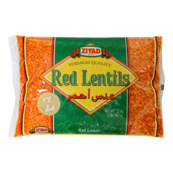 ZIYAD RED LENTILS 32 OZ