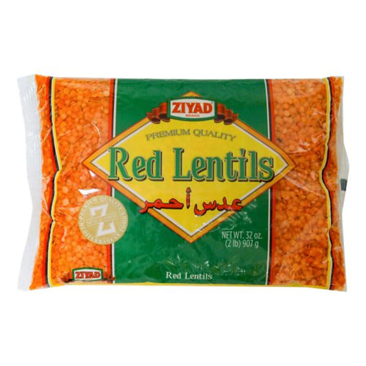 ZIYAD RED LENTILS 32 OZ